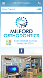 Mobile Screenshot of milfordnhortho.com